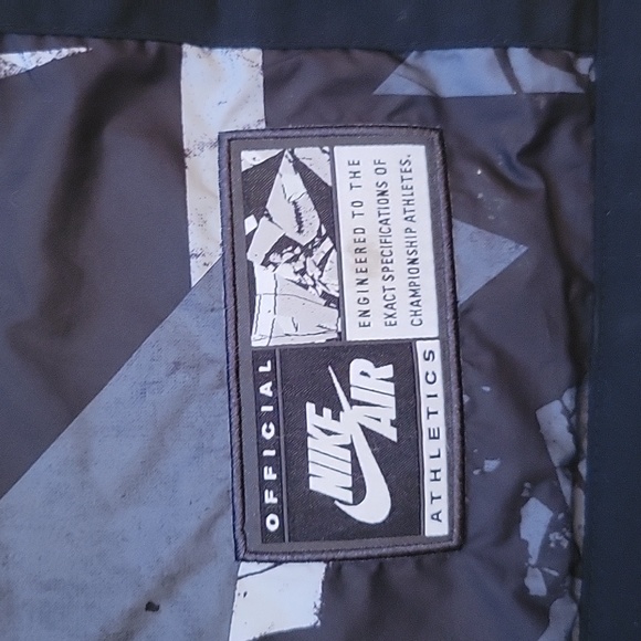 Nike black zip up trench style jacket XL - Picture 4 of 10